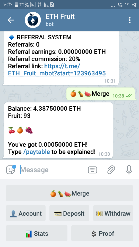 ربات کسب درآمد در تلگرام