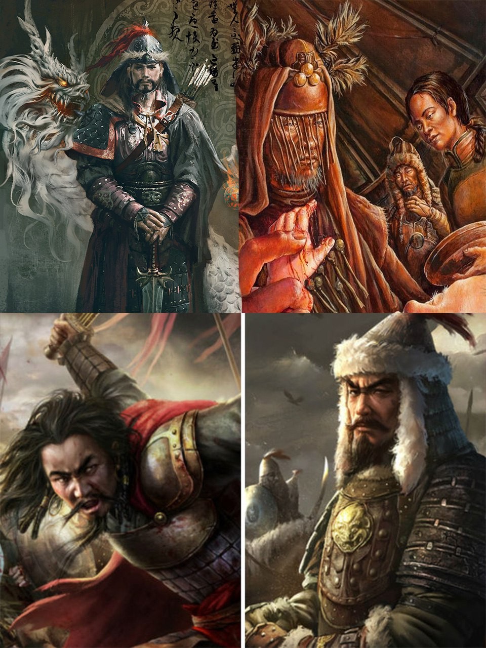 نسل چنگیز خان مغول