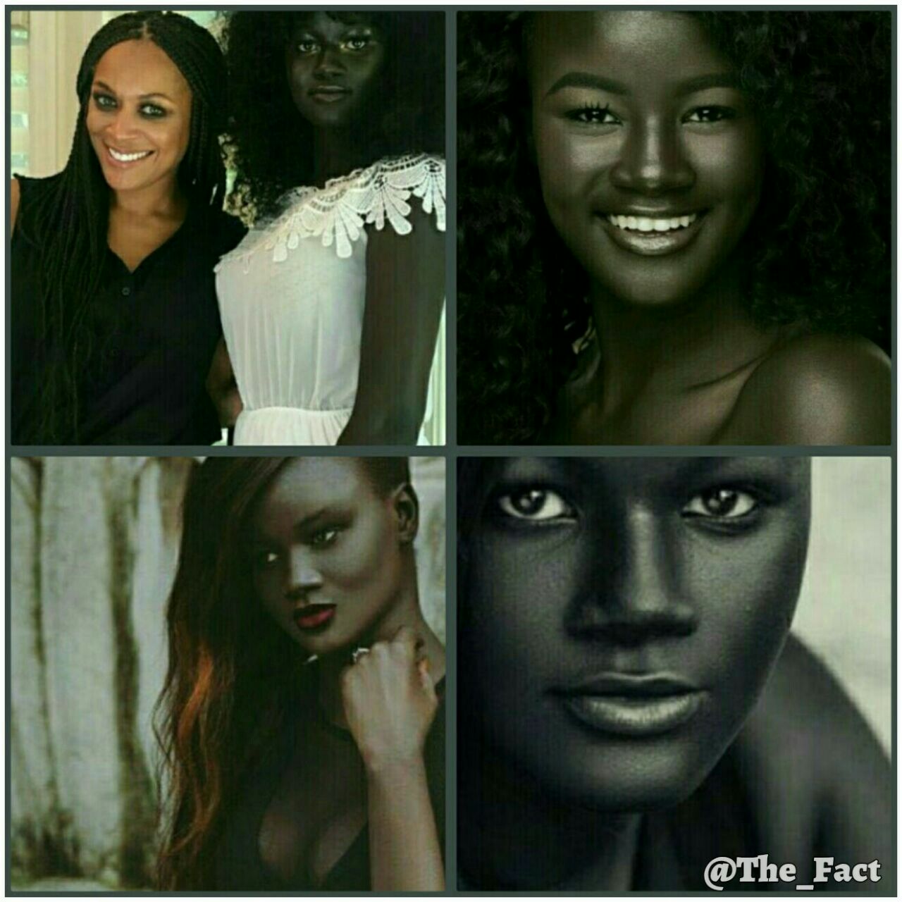 مشهور ترین مدل دختر سیاه پوست 