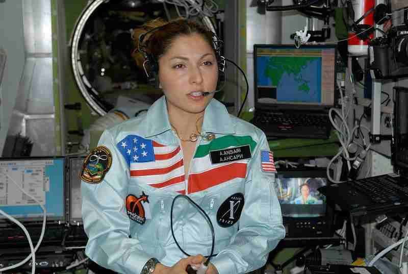 اولین زن گردشگر فضایی