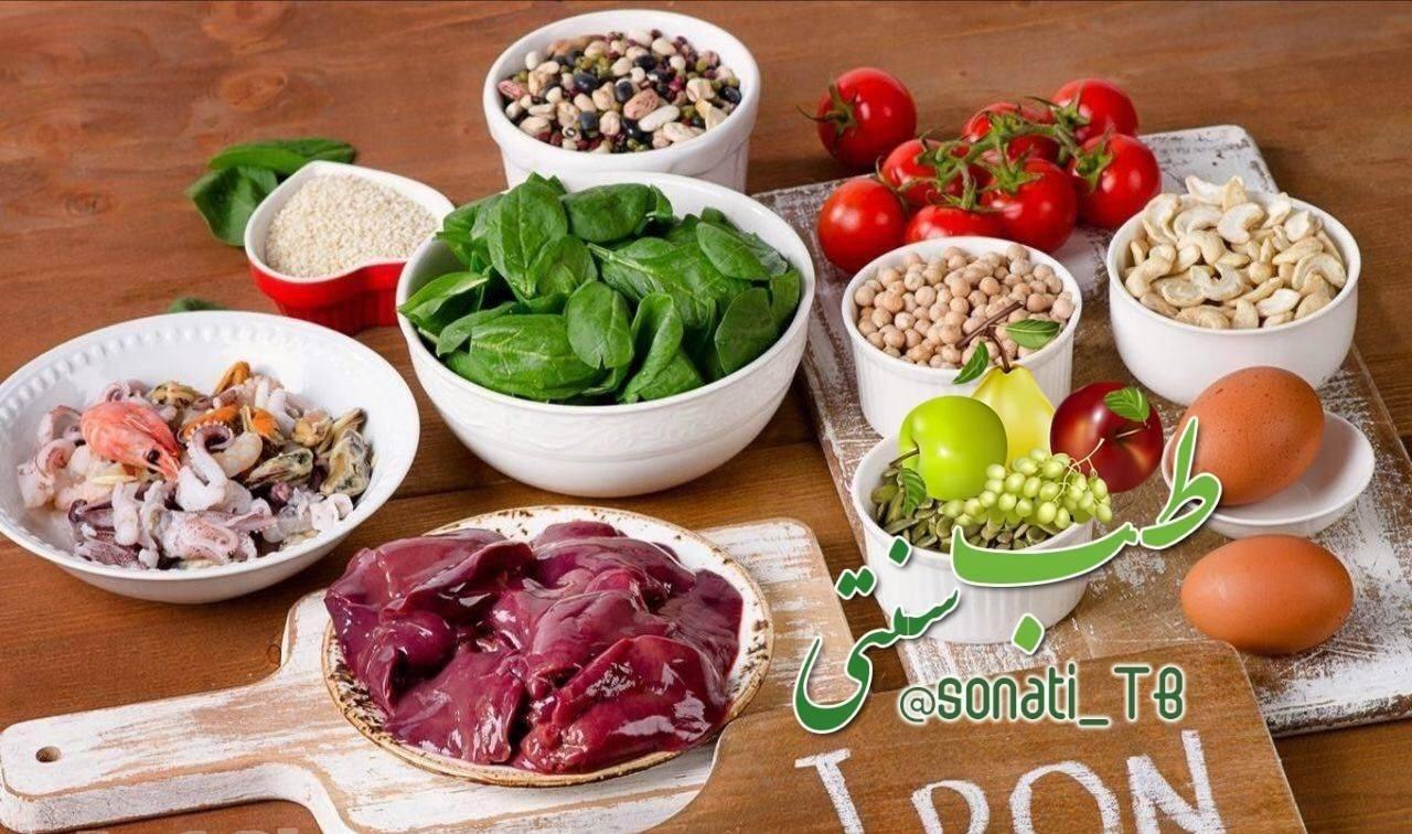 نشانه های کمبود آهن