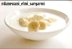 ترکیب ماست و موز موجب خواب راحت میشود 