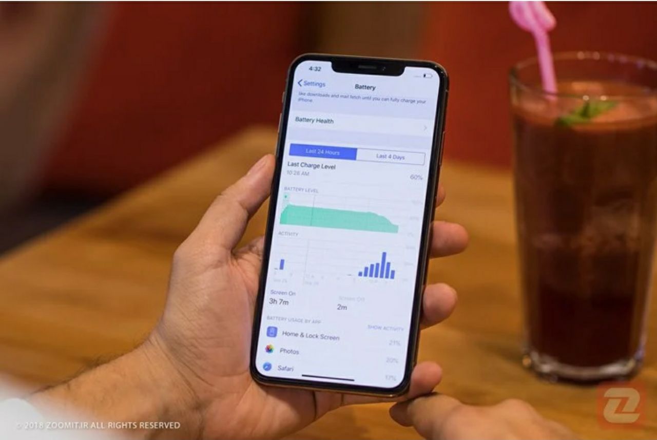 خالی کردن باتری iOS 14