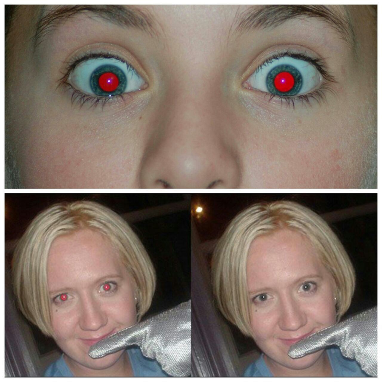 علت قرمزی مردمک چشم در عکاسی