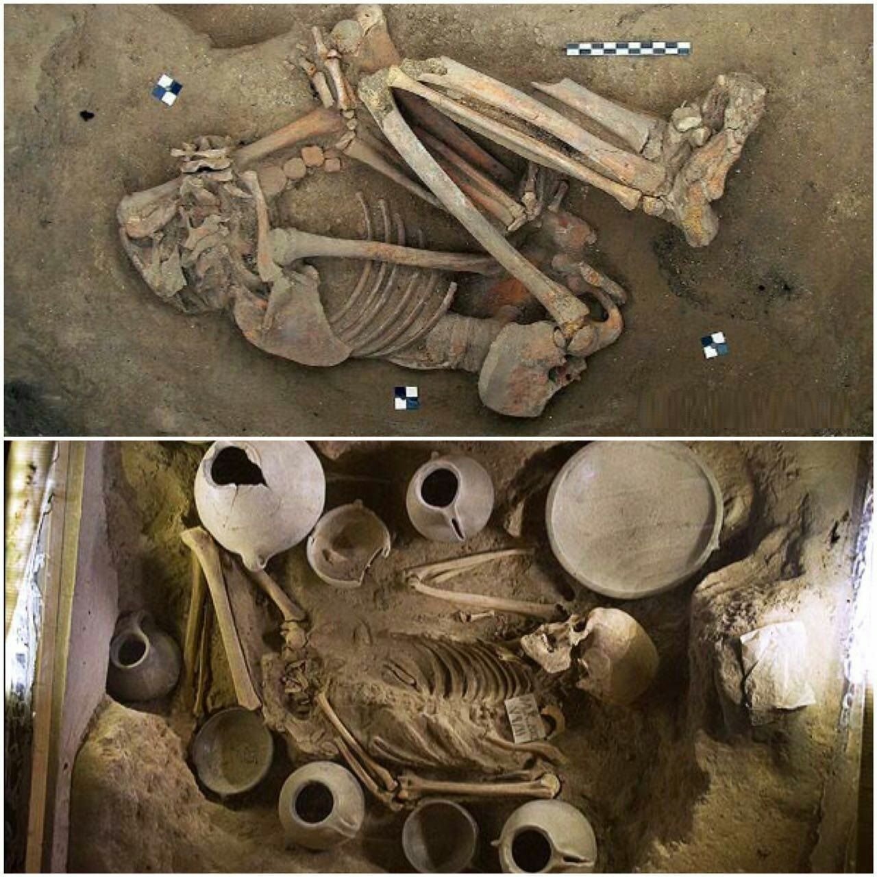 دلیل دفن جسد به صورت جنینی