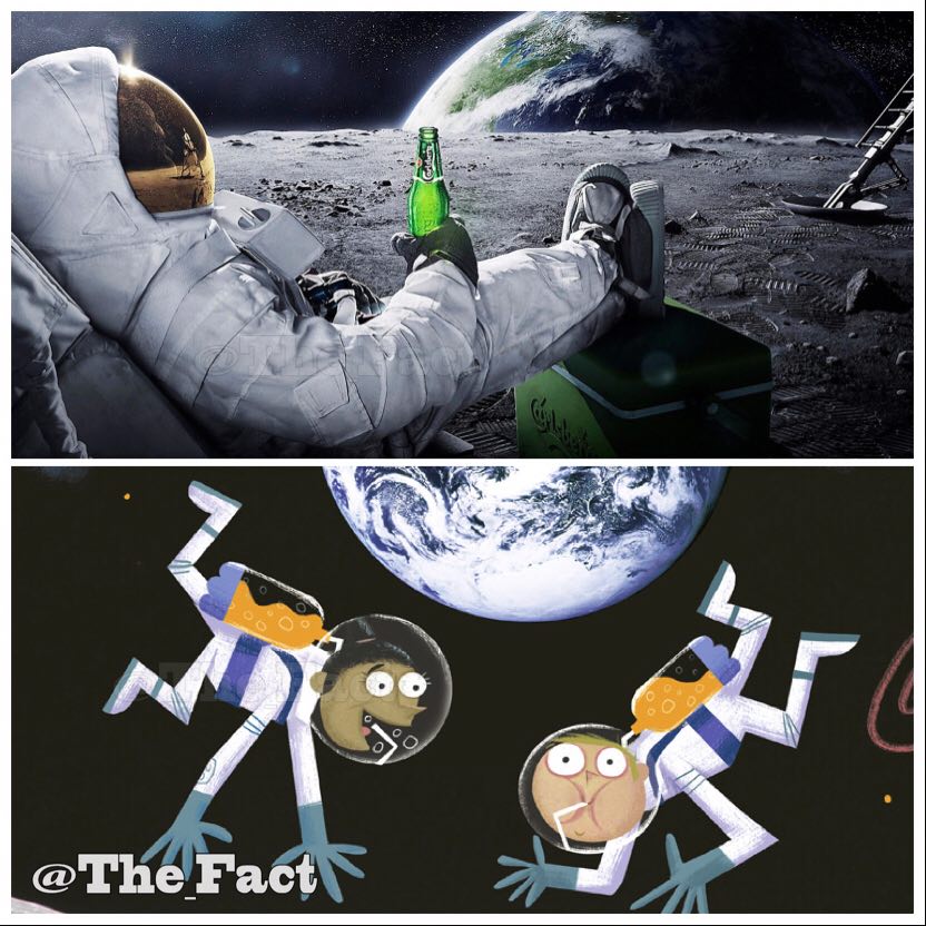 آروغ زدن در فضا غیرممکن است