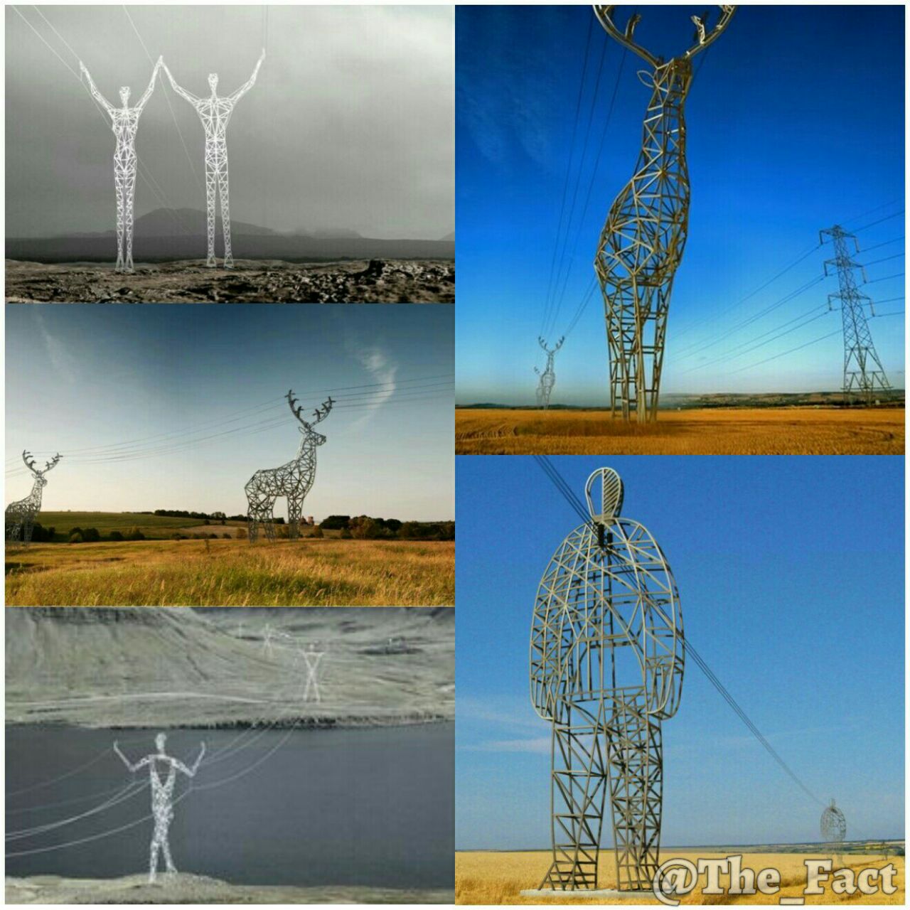 زیباترین دکل برقهای جهان