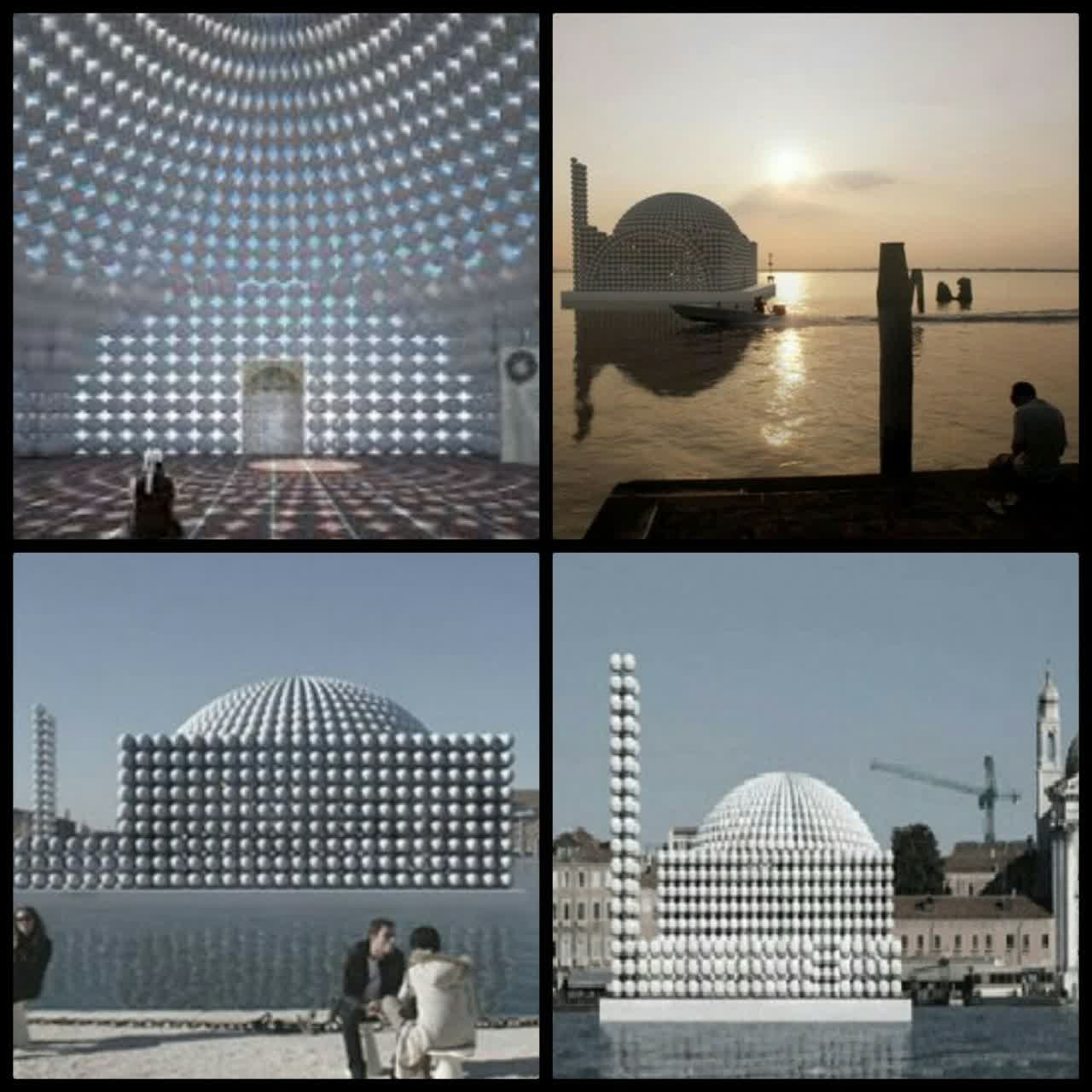 یکی از عجیب ترین مساجد جهان