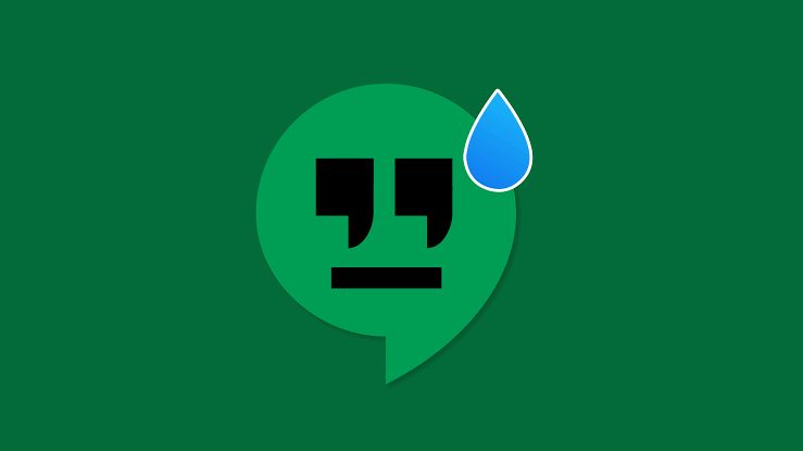 حذف پیام رسان گوگل 