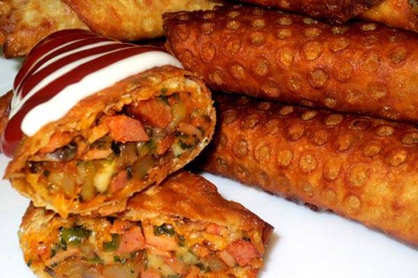 دستور پخت سمبوسه رولی