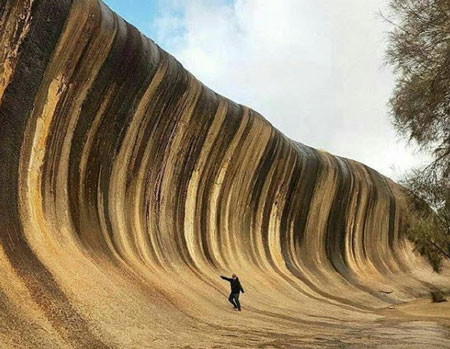 موج‌های سنگی در استرالیا