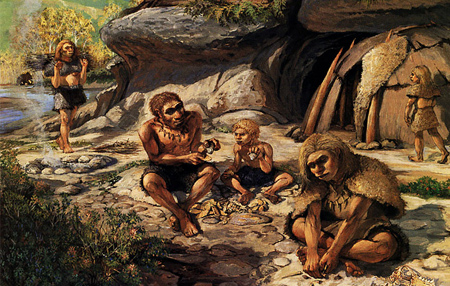 غذای انسان های اولیه چه بود؟