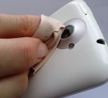 نظافت لنز دوربین