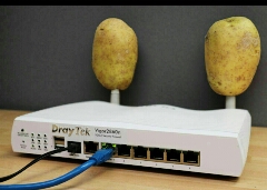 سیب زمینی سیگنال امواج رادئویئ را جذب میکند