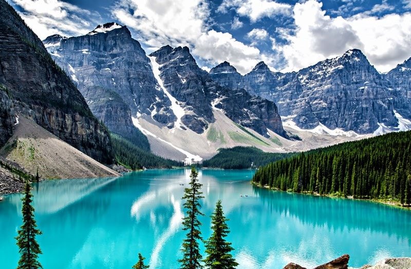 دریاچه مورین ، کانادا 