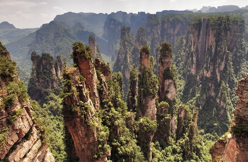 پارک ملی ژانگجیاجی ولینگ یانگ، چین