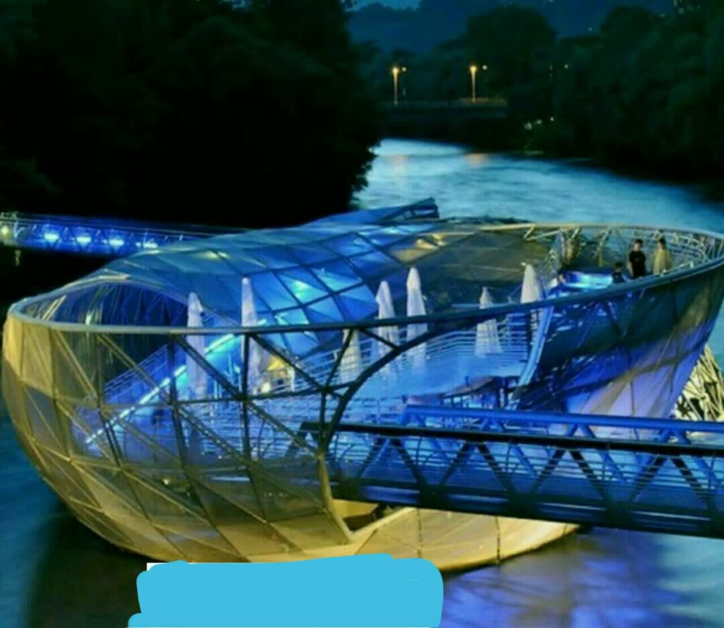 زیباترین و پیچیده ترین پل جهان 