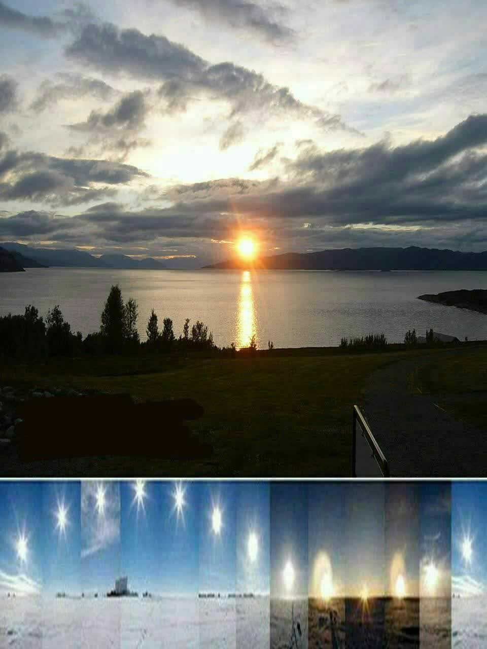 خورشید در قطب جنوب هرگز غروب نمیکند