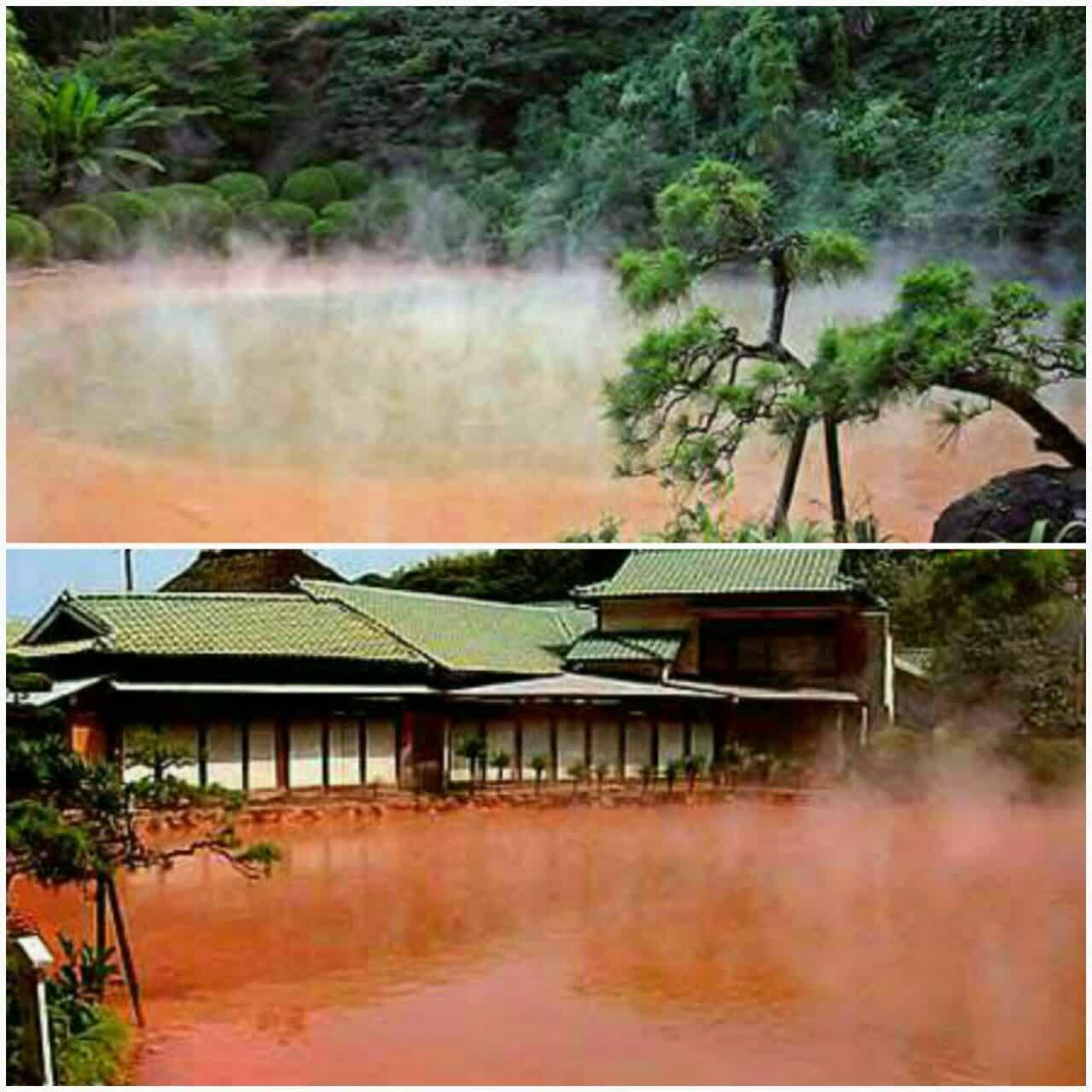 دریاچه خون در ژاپن