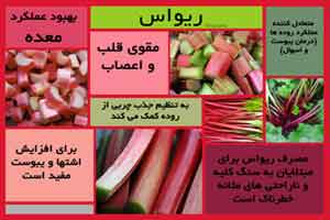 خواص باورنکردنی ریواس