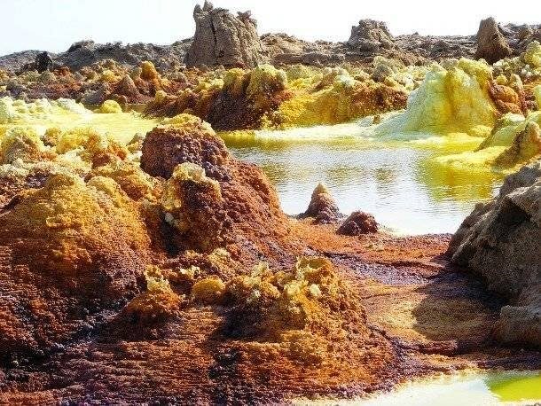 بیابان دناکل مکانی خطرناک در شمال شرق اتیوپی