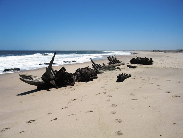 ساحل اسکلت مکانی خطرناک در نامیبیا