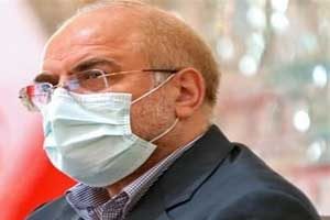 قالیباف رئیس مجلس ایران کرونا گرفت