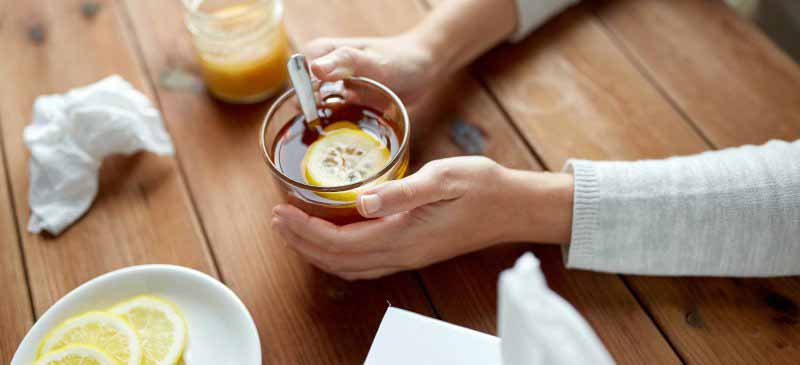 کاهش علائم سرما خوردگی