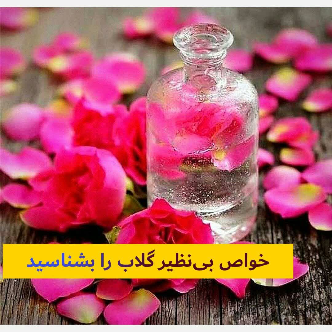 خواص بی‌نظیر گلاب