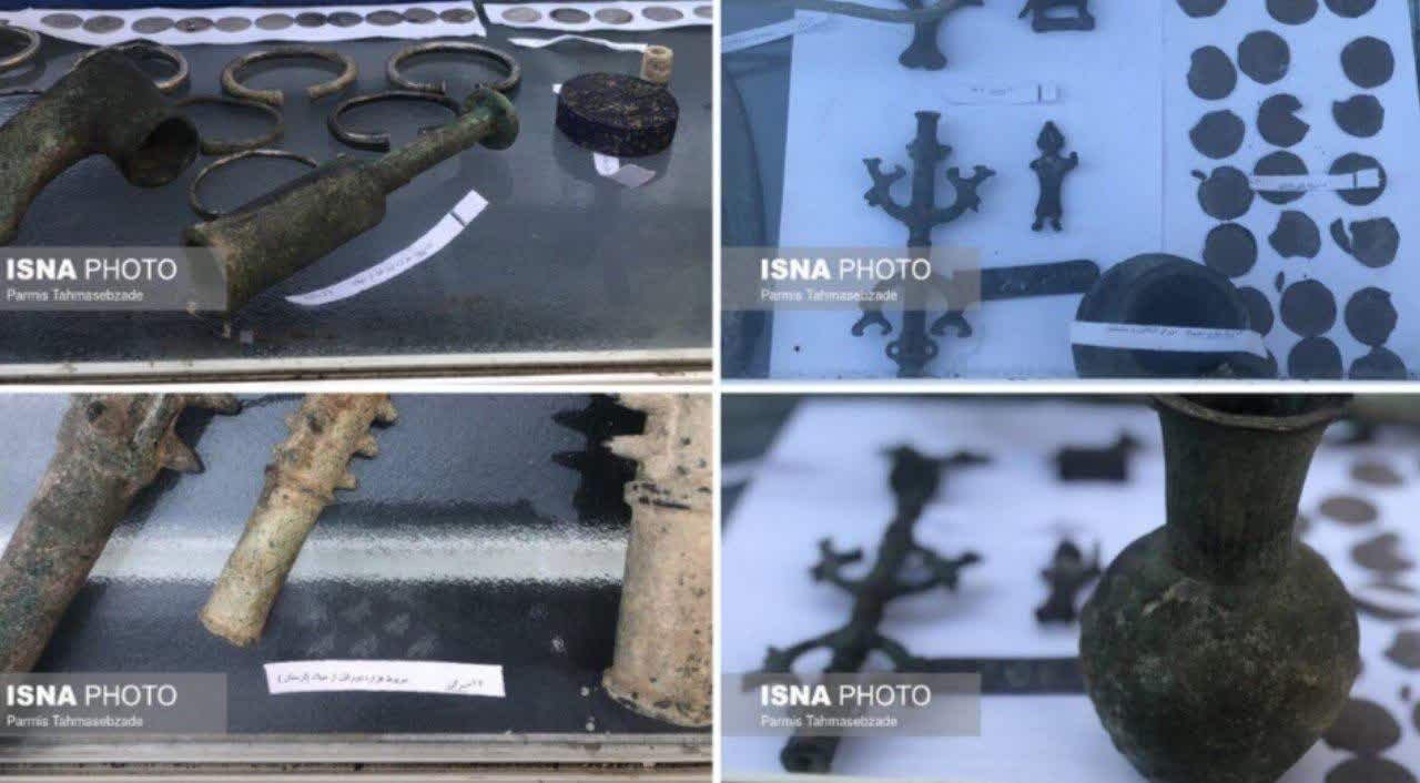 کشف عتیقه‌های متعلق به هزاره دوم