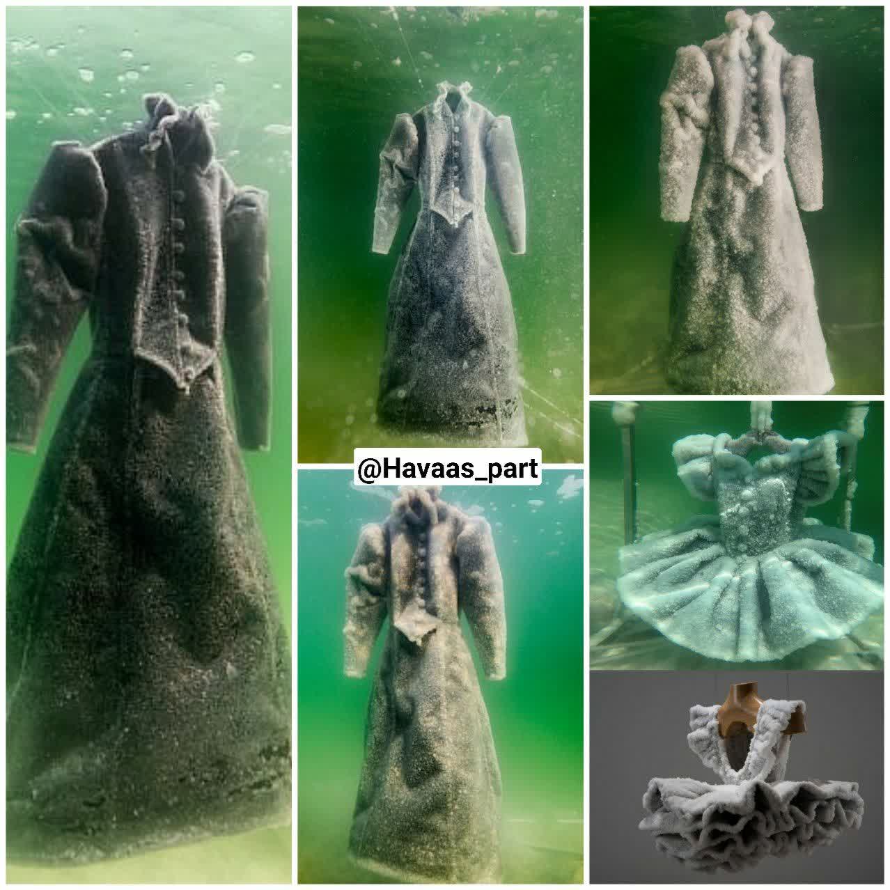 لباس کریستالی فوق‌العاده زیبا