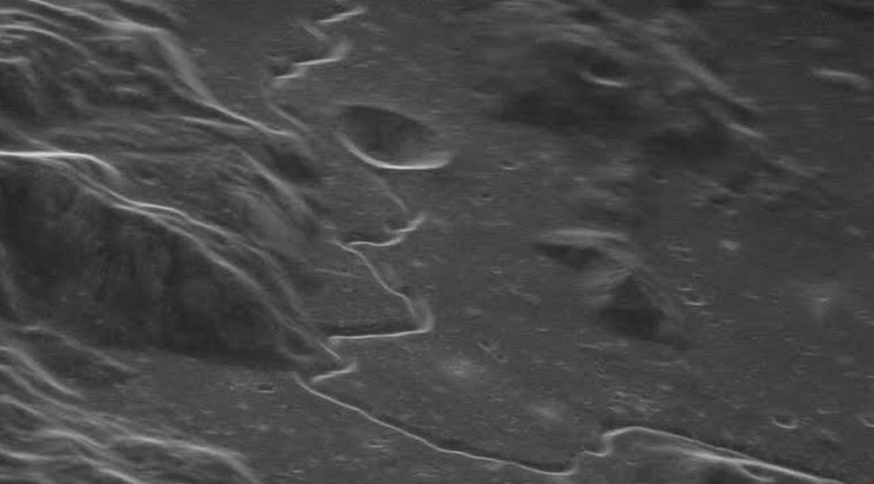 تصویری فوق العاده از ماه توسط رادار سیار