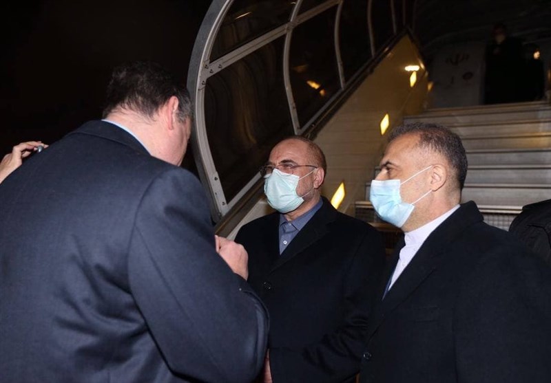 قالیباف وارد مسکو شد 