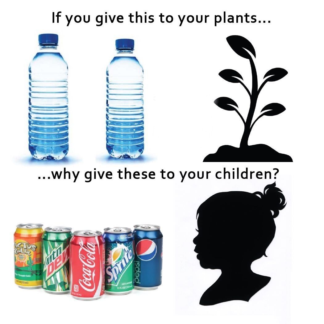 به کودکانتان نوشابه ندهید