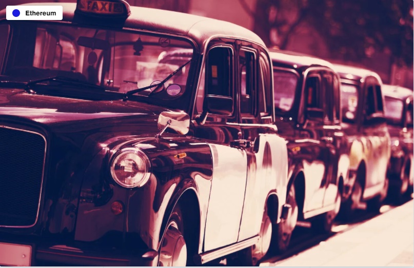 تاکسی انگلستان با ارز دیجیتال