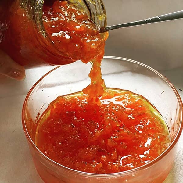 طرز تهیه مربای هویج شفاف