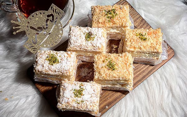 طرز تهیه شیرینی ناپلئونی