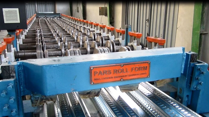 ساخت دستگاه رول فرمینگ عرشه فولادی