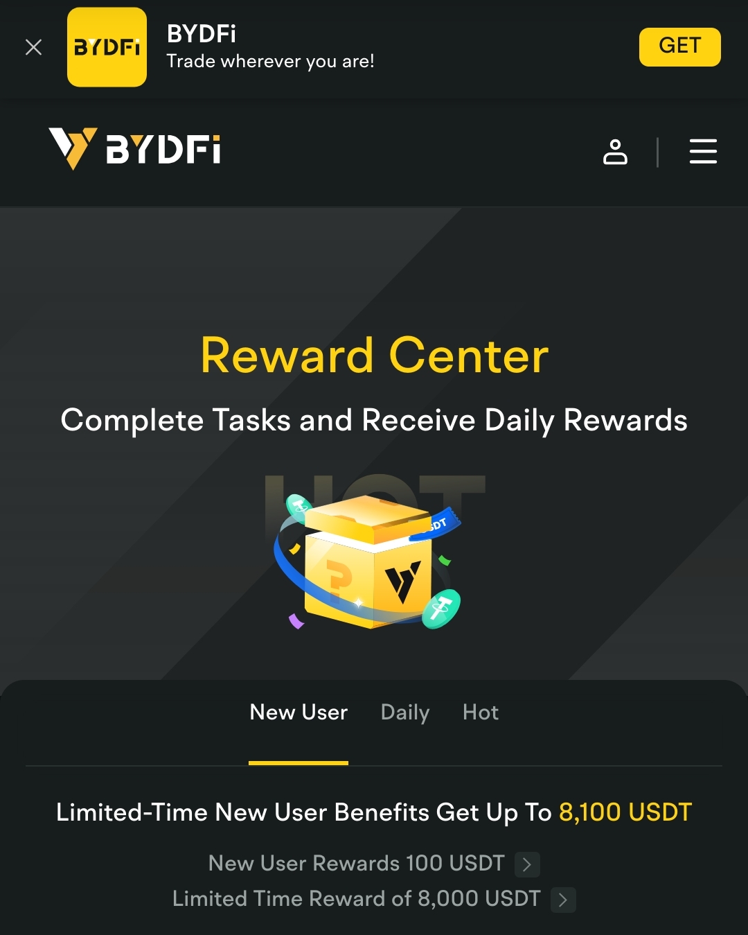 دریافت بونوس رایگان با ثبت نام