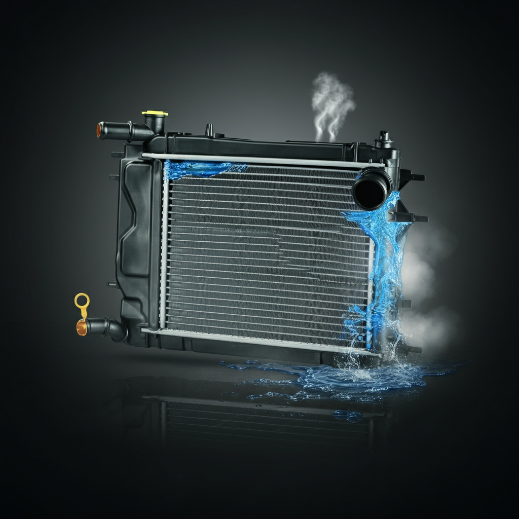  علل و راهکارهای رفع نشتی رادیاتور خودرو