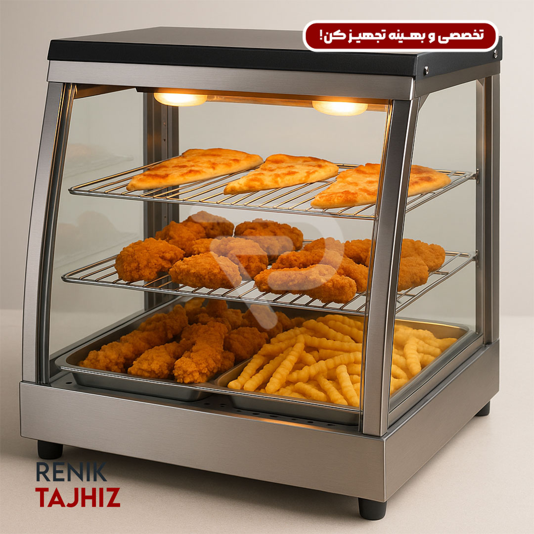 راهنمای جامع دیسپلی و گرمکن غذا