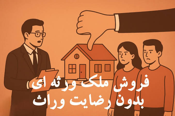 اگر یکی از ورثه حاضر به فروش ملک نباشد؟